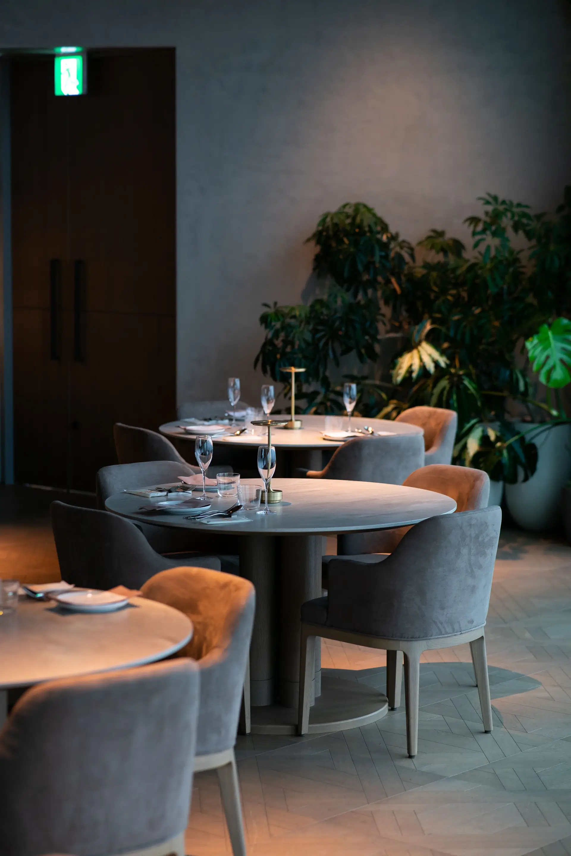Elegantno vzdušje hotelske restavracije